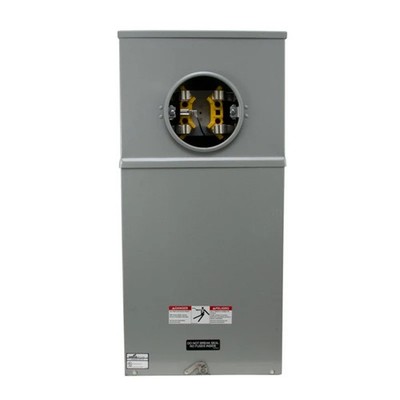Eaton B-Line 125 TB 200 Amp 3-Phase 5 Jaw Ring-Type 3-Wire 600V Meter Socket