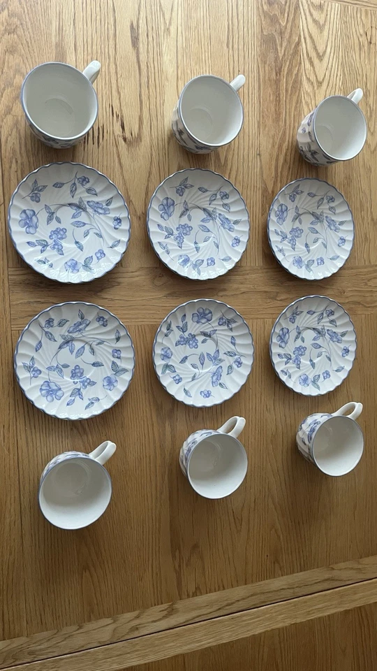 BHS Bristol Blue Dinner service for 6 - Image 2 of 4