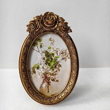 Cornice per foto barocca da tavolo/sospesa, design retrò per decorazioni