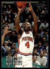 1996-97 Fleer Joe Dumars Detroit Pistons #30