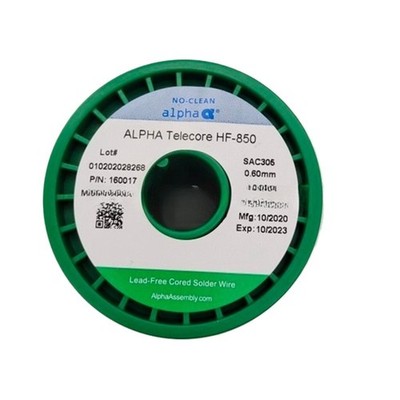 1 roll HF850 tin wire SAC305 0.60MM silver tin wire  lead-free machine welding