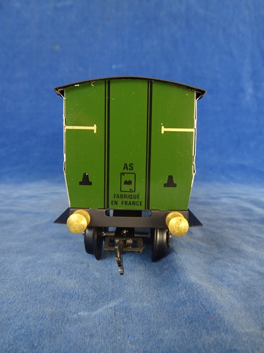 Voiture PLM A6 Ty 8302 – Train AS O, Métal Sérigraphié, Rare, France