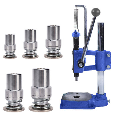 Button Maker Matrizen 10mm-44mm Schwerlast Presswerkzeug für Stoffknöpfe Handwerk