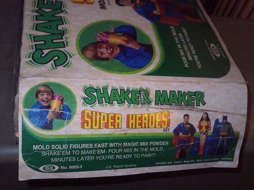 VINTAGE SUPER HEROES SHAKER MAKER SET SUPER FRIENDS RARE JUSTICE LEAGUE JLA 1979 - Picture 19 of 24