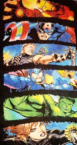 Bath Towel | Marvel The Avengers | Shower Towel | Kitchen Towel | Washcloth - Picture 7 of 24