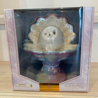 mermaid shell light (a) マーメイド アリエル シェル The Little Mermaid Ariel Shell Light Lamp Aurora Neon Disney Store