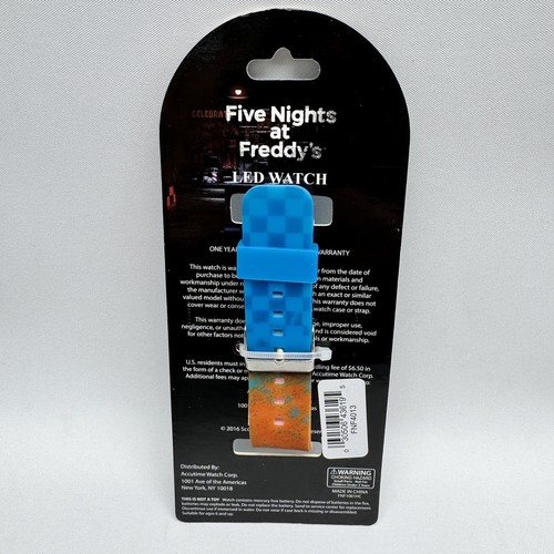 Five Nights At Freddy’s Accutime LED Watch Freddy Fazbear 2016 New - Picture 5 of 10