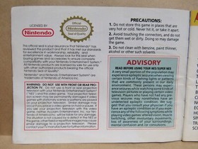 SIMPSONS BART VS. THE WORLD Instruction Manual - No Game NES Nintendo
