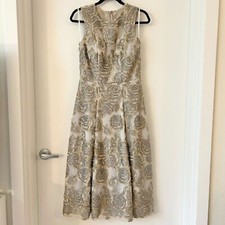 BHLDN Hitherto Eleanor Midi Lace Dress Size 6