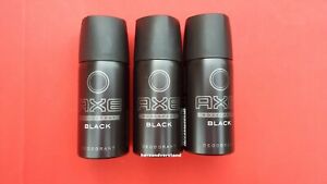 3x Deo Deodorant Deospray Axe Black Schwarz 35 Ml Handgepack Herren Manner Ebay