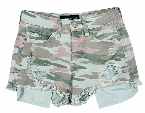 Aeropostale Womens Jean Shorts Sz 000 