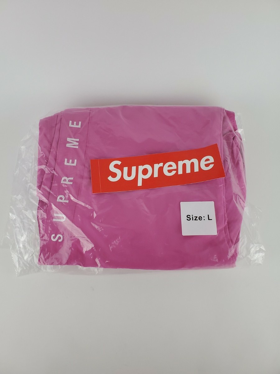 Supreme Curve Logos Ripstop Pant Pink FW20 Large Brand New Sealed