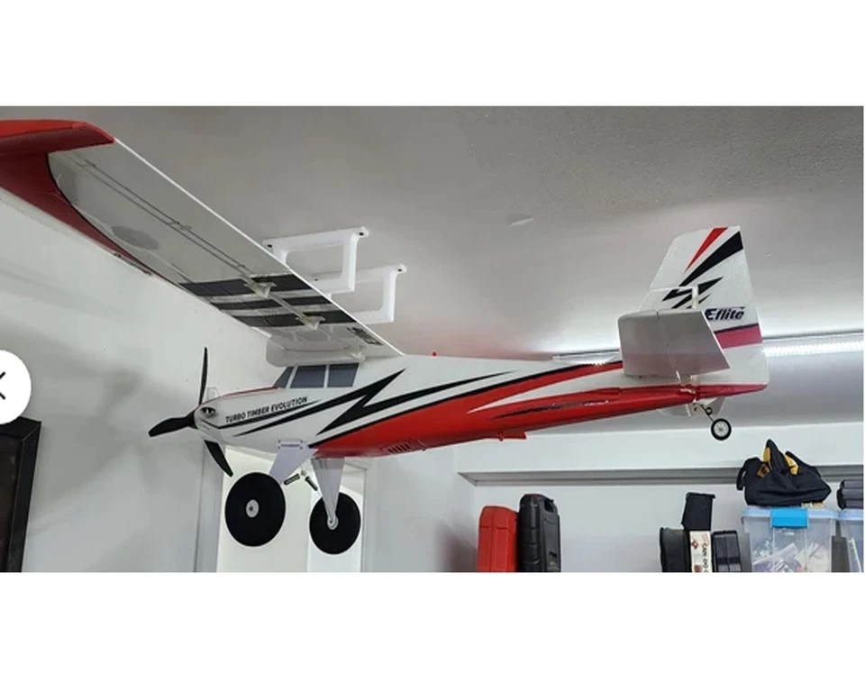 RC Airplane  Hanger Ceiling Mount Wall Bracket for Hanging Extra Large Planes - Image 2 of 4