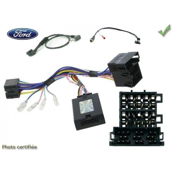 Commande de volant Ford Ka 1.2 Start Stop finition noire d'origine haute durabilité
