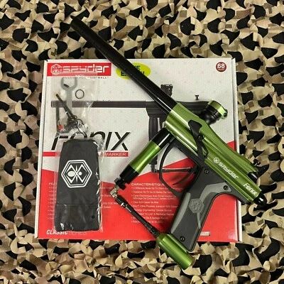 NEW Kingman Spyder Fenix Electronic Paintball Gun - Gloss Lime