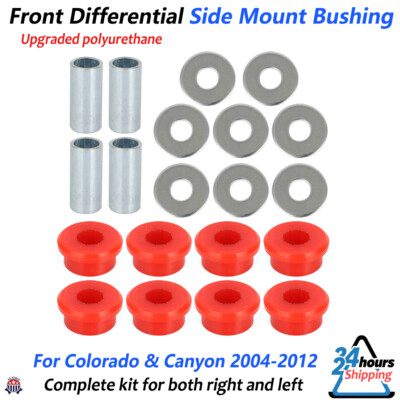 Front Differential Side Mount Bushings Set For Colorado & Canyon 4x4 2004-2012