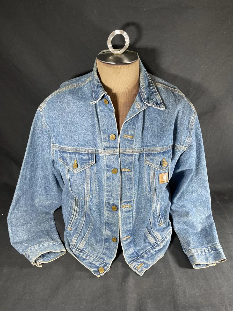 Carhartt hotsell denim jacket