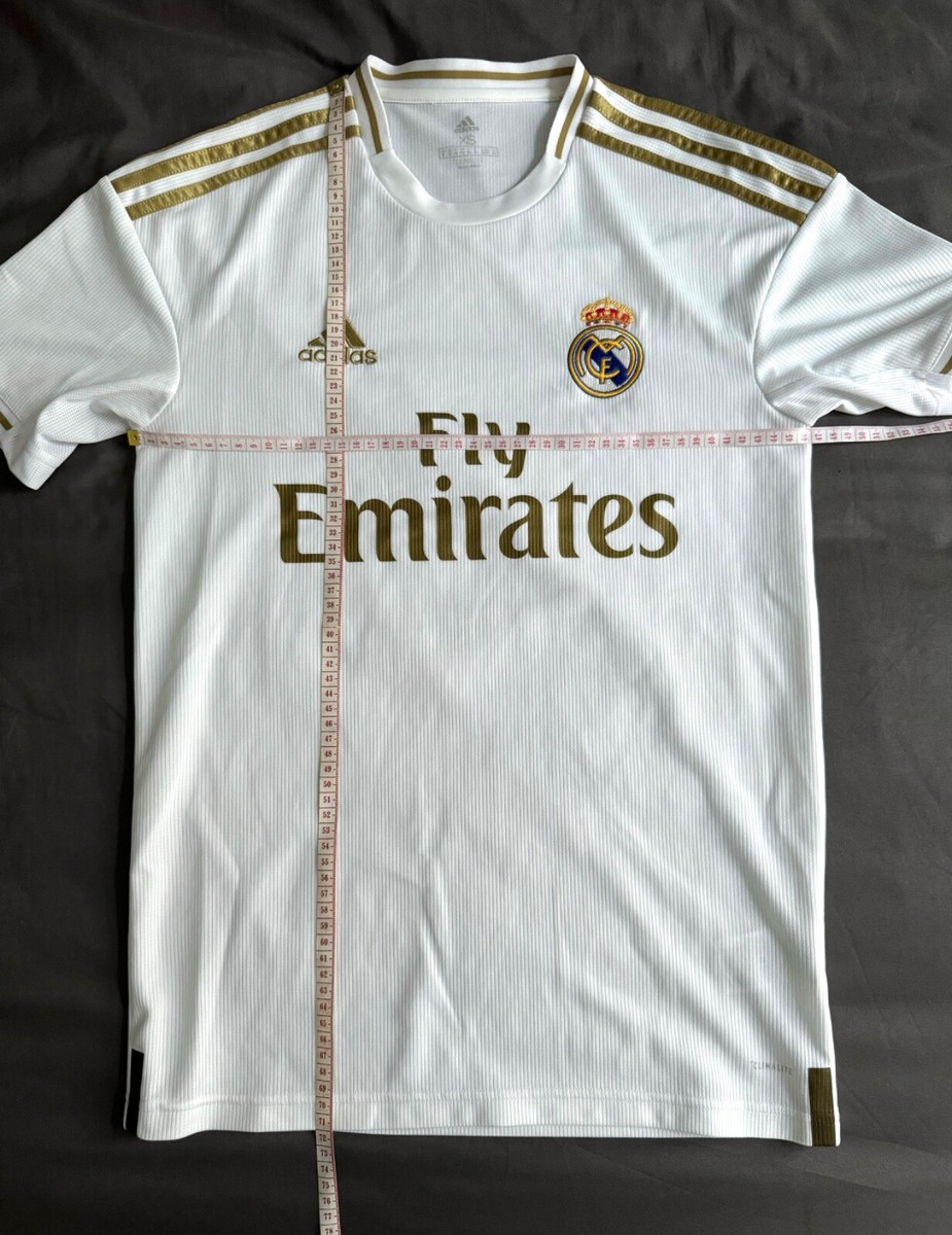 REAL MADRID 2019/2020 HOME FOOTBALL SOCCER JERSEY SHIRT by ADIDAS