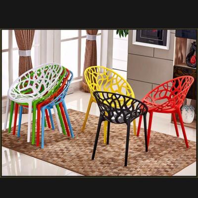 Vogelnest Stil Modern Bistro Cafe Bar Garten Terrasse Esszimmer Stuhl Set Stapelbar