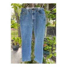 Levi's Orange Tab Denim Jeans High Waist Mom Taper 5 Pocket Med Wash