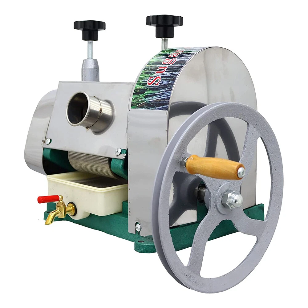 Manual Sugar Cane Ginger Press Juicer Juice Machine Commercial Extractor Mill