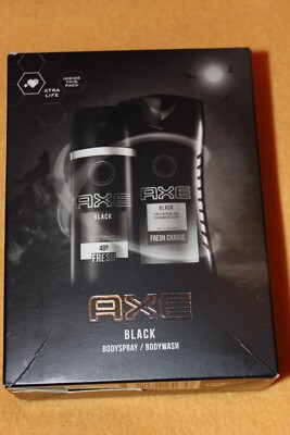 AXE BLACK SET DUSCHGEL+DEOSPRAY 2TEILE UNBENUTZT