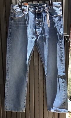 パンツ Levi's 501 CONE DENIM W30L32 MADE IN USA 1901 Cone Mills White Oak 501® Men's Jeans - Dark Wash