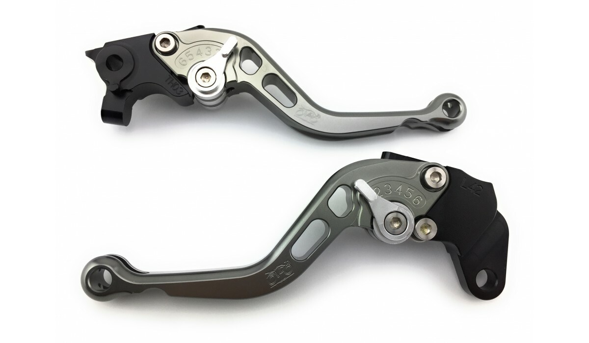 Leviers AVDB MV AGUSTA Rivale S3 courts en titane CNC pour frein et embrayage