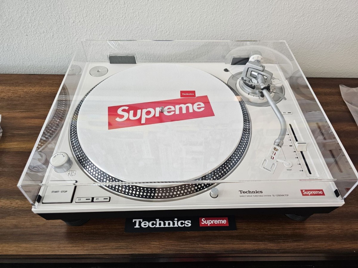 レア 限定品 シュプリーム Technics SL-1200MK7ターンテーブル