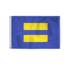 Equality Flag-Single Sided Printed-Brass Grommets- Fade Proof Colors