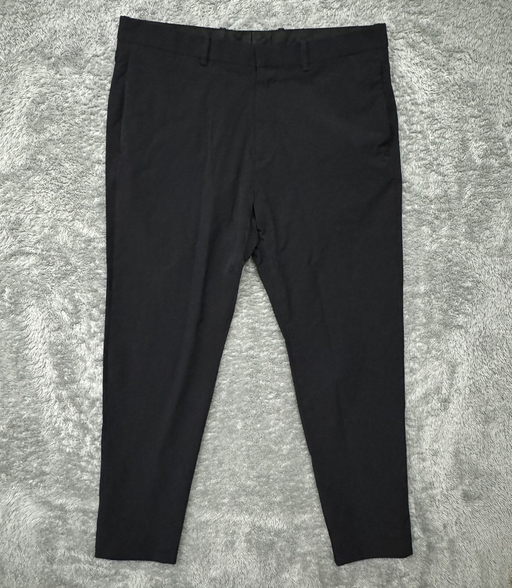 men's slim fit tapered dress pants Kenneth Cole Kennth Cole Men's Slim-Tapered Fit Stretch Tech Pants - Off-White main image 0