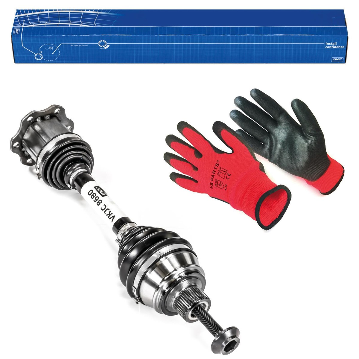 SKF Antriebswelle Audi A4 B8 Avant,A5 Vorderachse Links/rechts Schaltgetriebe 7316575534455