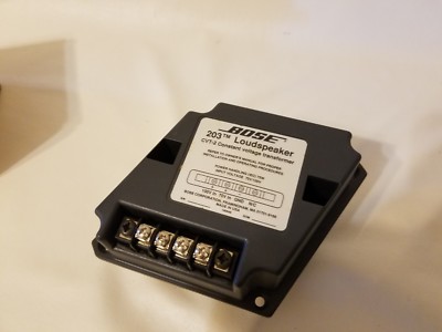 BOSE 203 Loudspeaker CVT-2 Constant Voltage Transformer Gray