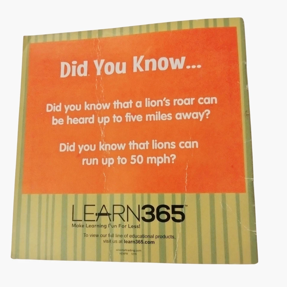 Learn365 African Animals Lion Educational Mini Book Kids - Image 2 of 4