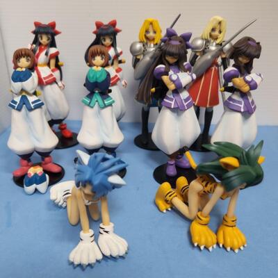 Samurai spirits Figure lot of 10 Charlotte Rimururu Chum Chum