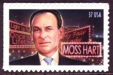 #3882 MOSS HART. WHOLESALE LOT OF (10)  MINT SINGLES F-VF NEVER HINGED!