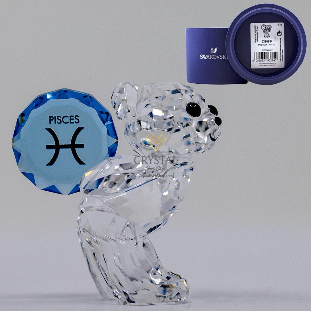 SWAROVSKI Figurine Kris Bear Zodiac Horoscope Collection (2018) Pisces 5396294