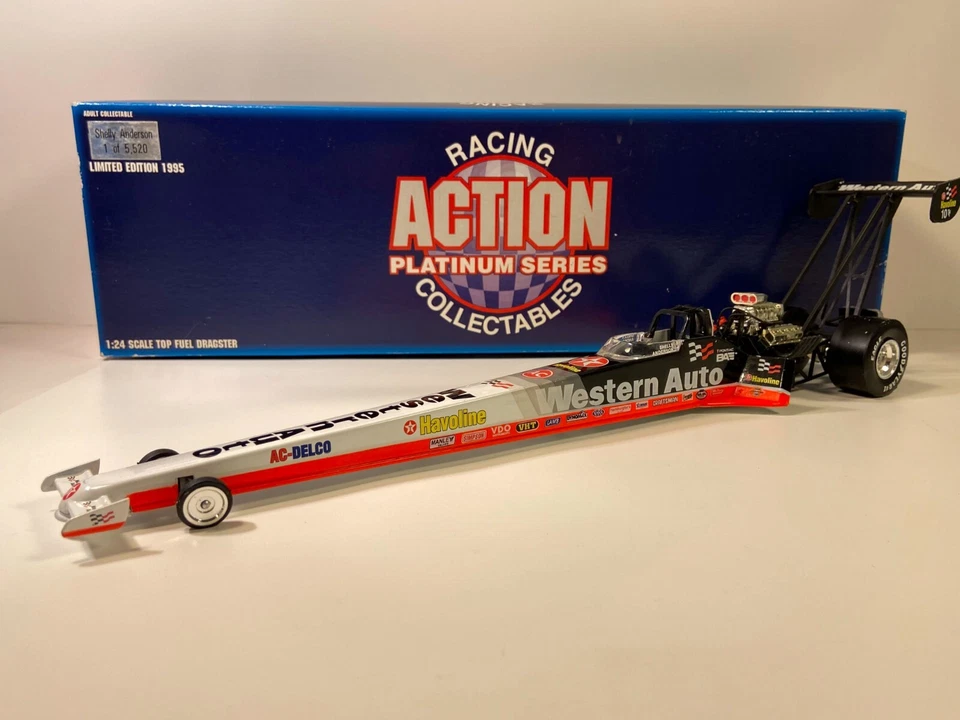Shelly Anderson Action Racing 1:24 Scale  Top Fuel Dragster 1995 Diecast Model - Image 2 of 4