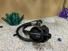 Atomic Aquatics B2 Regulator Yoke Black - 1st and 2nd Stage Set