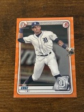 2020 Bowman Draft Trei Cruz Orange /25 Detroit Tigers #BD-11