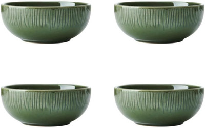 Jardin 4-teiliges Müslischalen-Set aus Steinzeug, 15 cm, Geschenk verpackt