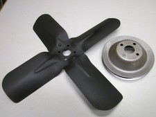 3435363738 Dodge Plymouth Desoto Engine Cooling Fan Blade 17 W 6 Pulley