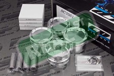 CP Forged Turbo Pistons Honda Civic D16Y8 9.0:1 75.5mm SC7051