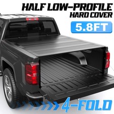 Truck Tonneau Cover For 2014-2019 Chevrolet Silverado Gmc Sierra 58 Short Bed