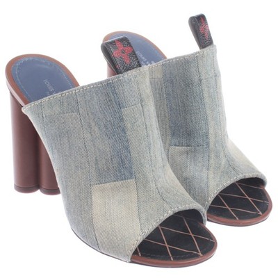 Louis Vuitton Sandaletten 36 EUR Blau Sehr gut