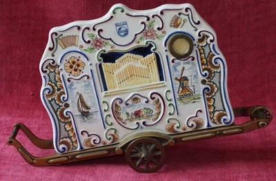 schoonhoven holland philips Dutch Street Organ Music Box Working Beautiful Tune