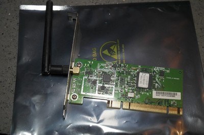 Creatix CTX 405 V1 WiFi PCI Wireless Netzwerkkarte 2002 mit Antenne
