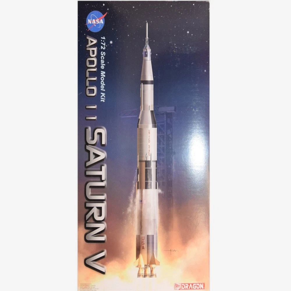 NASA Saturn V 1/72スケールモデルキット 未組立 サイバーホビー NASA Saturn V 1/72スケールモデルキット 未組立 サイバーホビー
