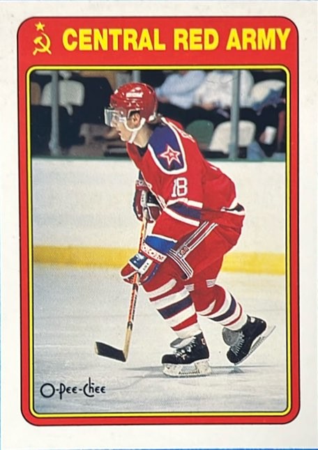 1990 O-Pee-Chee Central Red Army#19R Sergei Fedorov