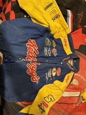 VTG Chase Authentics NASCAR Kyle Busch Kelloggs Jacket Used Will Need Cleaning
